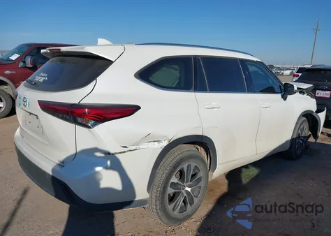 2020 Toyota Highlander Xle from USA, damaged, VIN 5TDGZRAH5LS027290